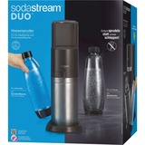 SodaStream Wassersprudler »DUO« Upgrade + Zubehör, (5-tlg), 1x  Wassersprudler DUO Umsteiger (Titan) ohne CO2-Zylinder