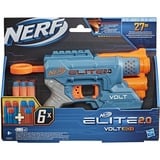 Hasbro Nerf Elite 2.0 Volt SD-1, Nerf Gun blaugrau/orange