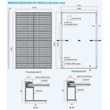 Trinasolar Solarpanel Vertex S+ TSM-435 NEG9R.28, 435 Watt, Black Frame, 0% schwarz, 0% MWST, Doppelglas