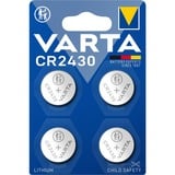 VARTA Lithium Coin Knopfzelle CR2430, Batterie 4 Stück