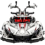 CaDA MASTER V12 Hypercar, Konstruktionsspielzeug grau, Maßstab 1:8, ferngesteuert