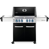 Napoleon Gasgrill Prestige 500 schwarz, mit SIZZLE ZONE und Heckbrenner, Modell 2025