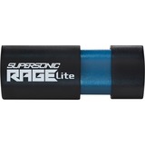 Patriot Supersonic Rage Lite 512 GB, USB-Stick schwarz/blau, USB-A 3.2 Gen 1