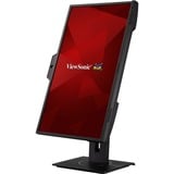 ViewSonic VG2440V Videokonferenzmonitor, LED-Monitor 60.5 cm (24 Zoll), schwarz (matt), FullHD, IPS, Webcam, Mikrofon, USB Hub