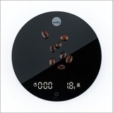 Wilfa Präzisions-Küchenwaage UNI schwarz, bis 2 kg, Timer, USB-C