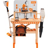 STIHL Kinderwerkbank aus Holz, Kinderwerkzeug 