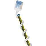 goobay Ultraflexibles Cat.6a Patchkabel slim, U/UTP weiß, 10 Meter, extrakurze Stecker