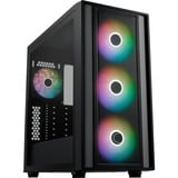 Cooler Master MasterBox 600, Tower-Gehäuse schwarz, Tempered Glass