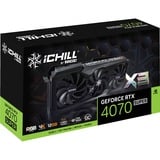 INNO3D GeForce RTX 4070 SUPER ICHILL X3, Grafikkarte DLSS 3, 3x DisplayPort, 1x HDMI 2.1