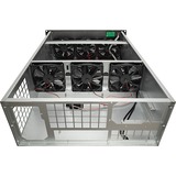 Inter-Tech IPC 4W40 Mining, Server-Gehäuse schwarz, 4 Höheneinheiten