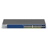 Netgear S3300-28X-PoE+ (GS728TXP), Switch grau, 195W PoE Budget