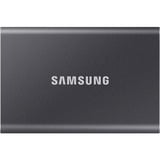 SAMSUNG Portable SSD T7 4 TB, Externe SSD grau, USB-C 3.2 Gen 2 (10 Gbit/s), extern