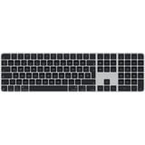 Apple Magic Keyboard mit Touch ID und Ziffern­block silber/schwarz, HU-Layout, für Mac Modelle mit Apple Chip