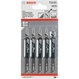 Bosch Stichsägeblatt T 111 C Basic for Wood, 100mm 5 Stück