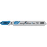 Bosch Stichsägeblatt T 118 EFS Basic for Inox, 83mm 5 Stück