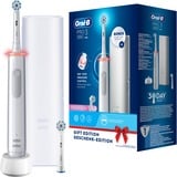 Braun Oral-B Pro 3 3500 mit Reiseetui, Elektrische Zahnbürste weiß