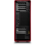 Lenovo ThinkStation P8 (30HH005MGE), PC-System schwarz/rot, Windows 11 Pro 64-Bit