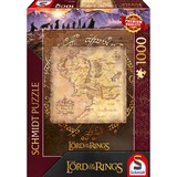 Schmidt Spiele Lord of the Rings - Middle Earth, Puzzle 1000 Teile