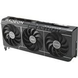 ASUS Radeon RX 9070 XT PRIME GAMING OC, Grafikkarte grau, RDNA4, GDDR6, 3x DisplayPort, 1x HDMI 2.1