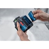 Bosch Linienlaser GLL 80-33 G Professional blau/schwarz, grüne Laserlinien, inkl. Universalhalter LB 10