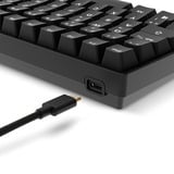 Sharkoon SKILLER SGK50 S3 PBT, Gaming-Tastatur schwarz, DE-Layout, Gateron G Pro 3.0 Yellow