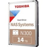 Toshiba N300 14 TB, Festplatte SATA 6 Gb/s, 3,5"