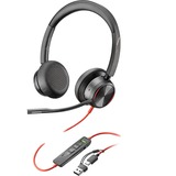 Poly Poly Blackwire 8225, Headset schwarz, Stereo, USB-C