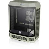 Thermaltake The Tower 600 , Tower-Gehäuse hellgrün, Tempered Glass x 3