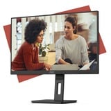 AOC 24E3QAF, LED-Monitor 60.5 cm (23.8 Zoll), schwarz, FullHD, IPS, HDR, ergonomischer Standfuß