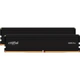 Crucial DIMM 48 GB DDR5-6000 (2x 24 GB) Dual-Kit, Arbeitsspeicher schwarz, CP2K24G60C48U5, PRO, INTEL XMP, AMD EXPO