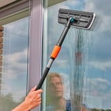 GARDENA Cleansystem Fensterwischer, Waschbürste grau, Arbeitsbreite 31cm