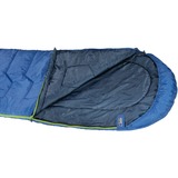 High Peak Deckenschlafsack Frazer 200 blau/dunkelblau, mit Kapuze