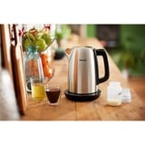 Philips Avance Collection Wasserkocher HD9359/90 edelstahl/schwarz, 2.200 Watt, 1,7 Liter