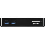 Shuttle XPC nano NS03A, PC-System schwarz, Android