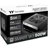 Thermaltake Smart W3 0500W, PC-Netzteil 500 Watt