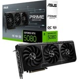 ASUS GeForce RTX 5080 PRIME OC, Grafikkarte DLSS 4, 3x DisplayPort, 1x HDMI 2.1