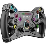 MOZA R9 V2 + KS Steering Wheel Bundle, Lenkrad schwarz