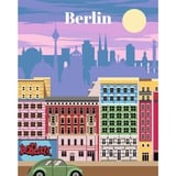 Ravensburger CreArt - Farbenfrohes Berlin, Malen 