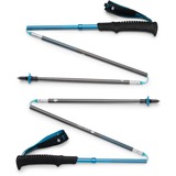 Black Diamond Trekkingstöcke Distance Carbon Z, Fitnessgerät anthrazit/blau, 1 Paar, 125 cm