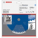 Bosch Kreissägeblatt Expert for Aluminium, Ø 168mm, 52Z Bohrung 20mm, für Handkreissägen