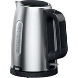 Braun Wasserkocher PurShine WK 1500 BK edelstahl/schwarz, 1,7 Liter, 2.200 Watt