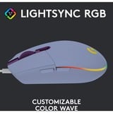 Logitech G203 LIGHTSYNC, Gaming-Maus lila