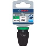 Bosch PRO Impact Steckschlüsseleinsatz 13mm, 1/2" schwarz, tief