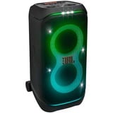 JBL PartyBox Stage 320, Lautsprecher schwarz, Bluetooth, Spritzwasserfest, Akkubetrieb