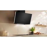 Neff D98IPT2S0 N 90, Dunstabzugshaube schwarz/silber, 90 cm, Home Connect