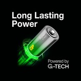 GP Batteries GP Super Alkaline Batterie D Mono, LR20, 1,5Volt 4 Stück, mit neuer G-Tech Technologie