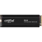 Crucial P310 2 TB mit Kühlkörper, SSD PCIe 4.0 x4, NVMe, M.2 2230