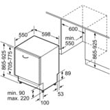 Neff S255EAX08E, Spülmaschine 