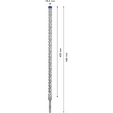 Bosch Expert Hammerbohrer SDS-plus-7X, Ø 16mm Arbeitslänge 400mm