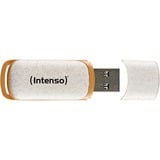 Intenso Green Line 64 GB, USB-Stick beige/braun, USB-A 3.2 Gen 1